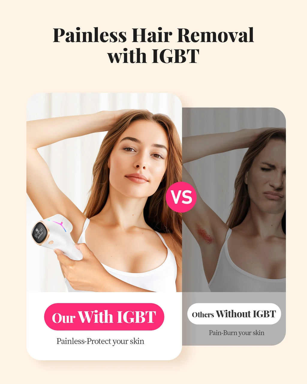 Isla Smooth™ IPL Hair Removal Device